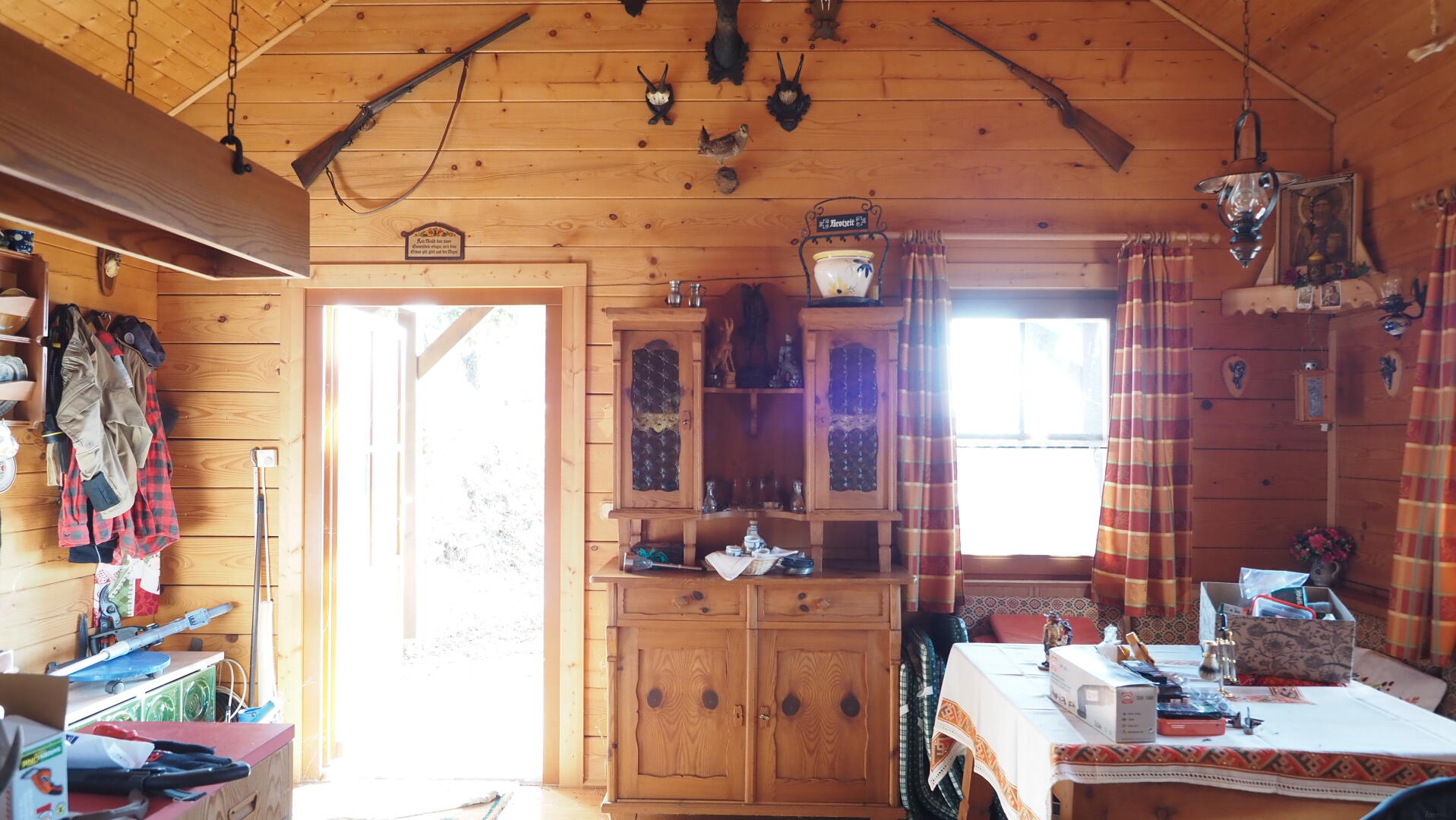 Blockhaus innen