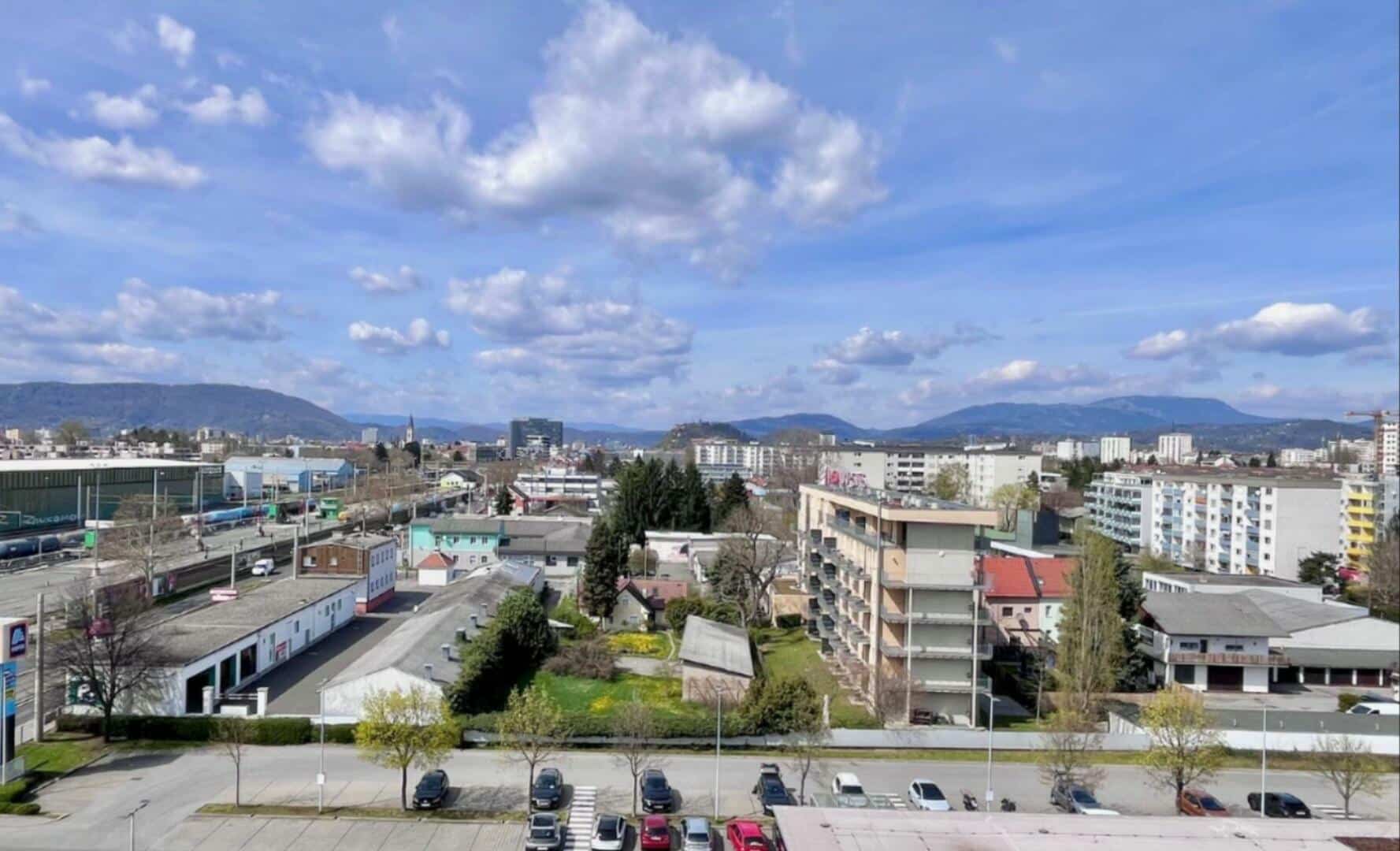 Ausblick bis zum Schloßberg / Schöckl