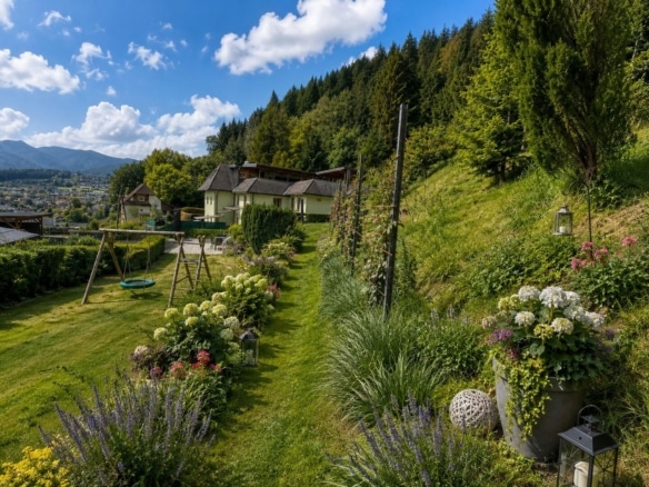 Blick in den Garten