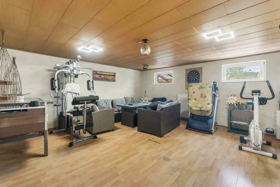 Fitnessraum im KG