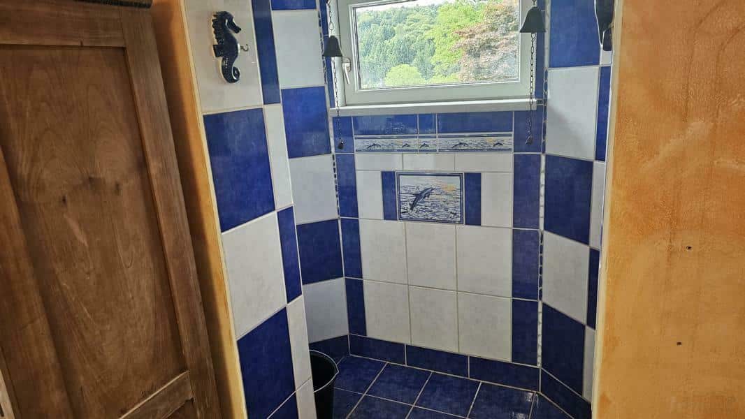 Dusche im KG
