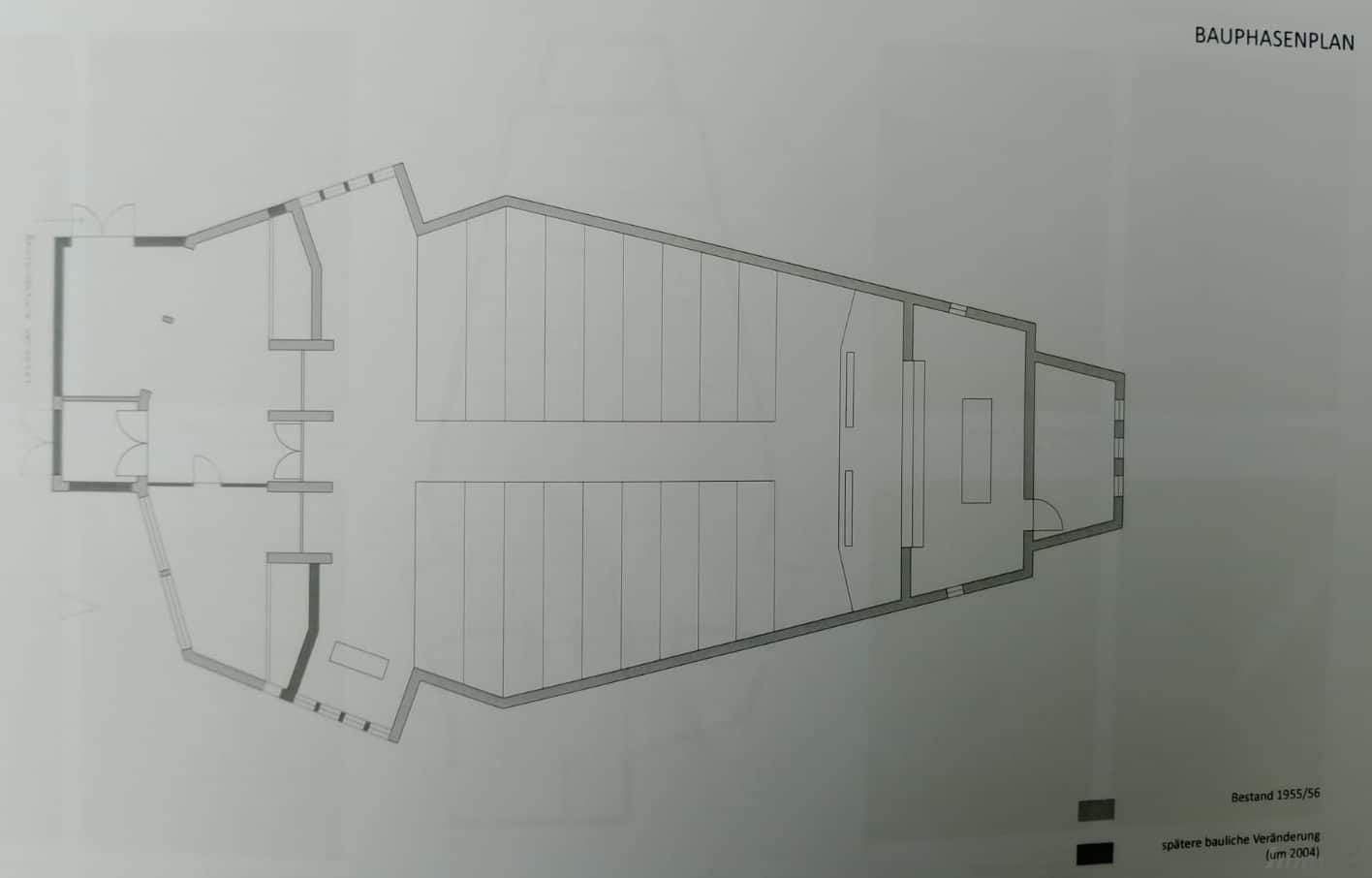 Grundriss Bauphasen