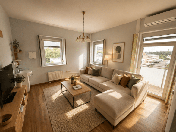 Penthouse-Wohnzimmer