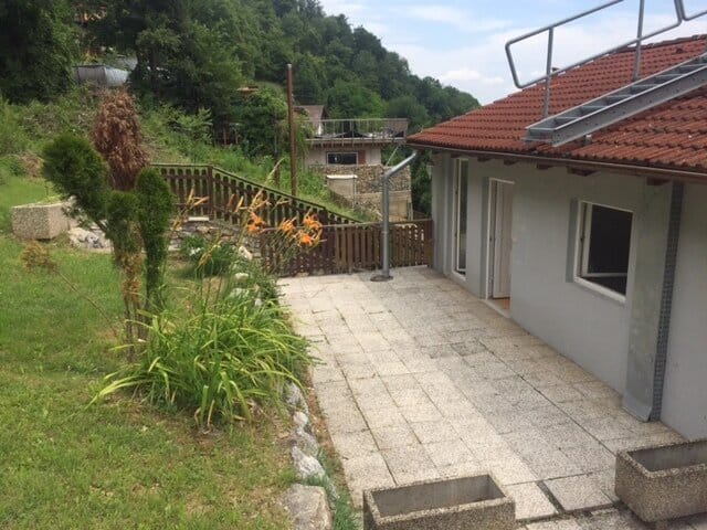 Terrasse und Garten