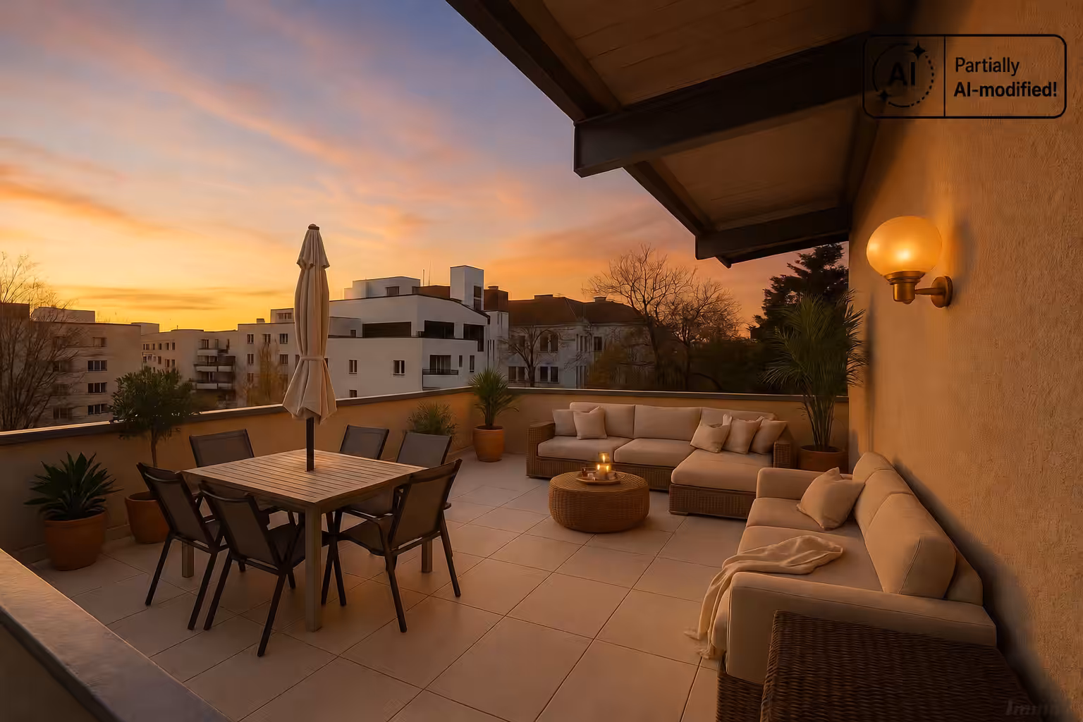 Dachterrasse
