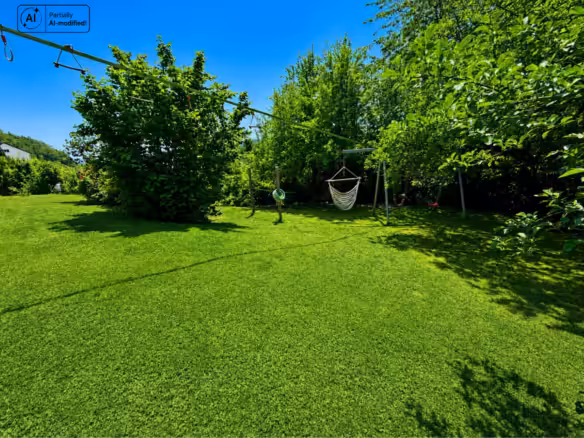 Blick in den eigenen Garten