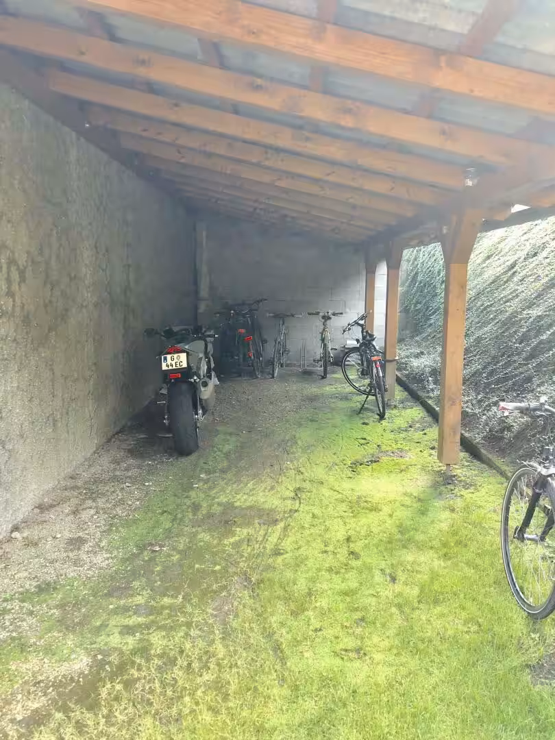 Platz für Fahrrad