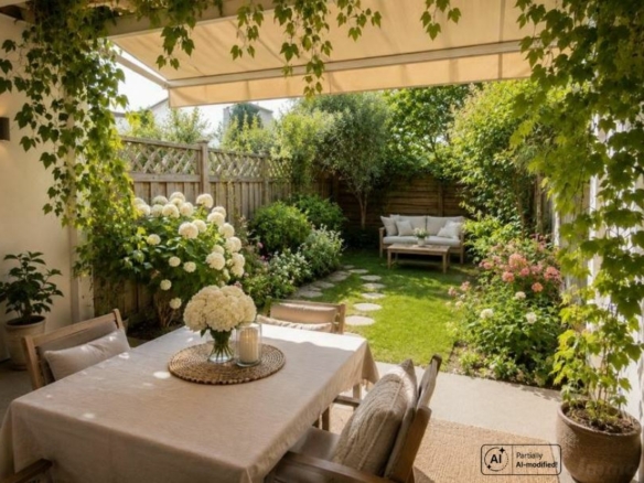 Idylle im eigenen Garten