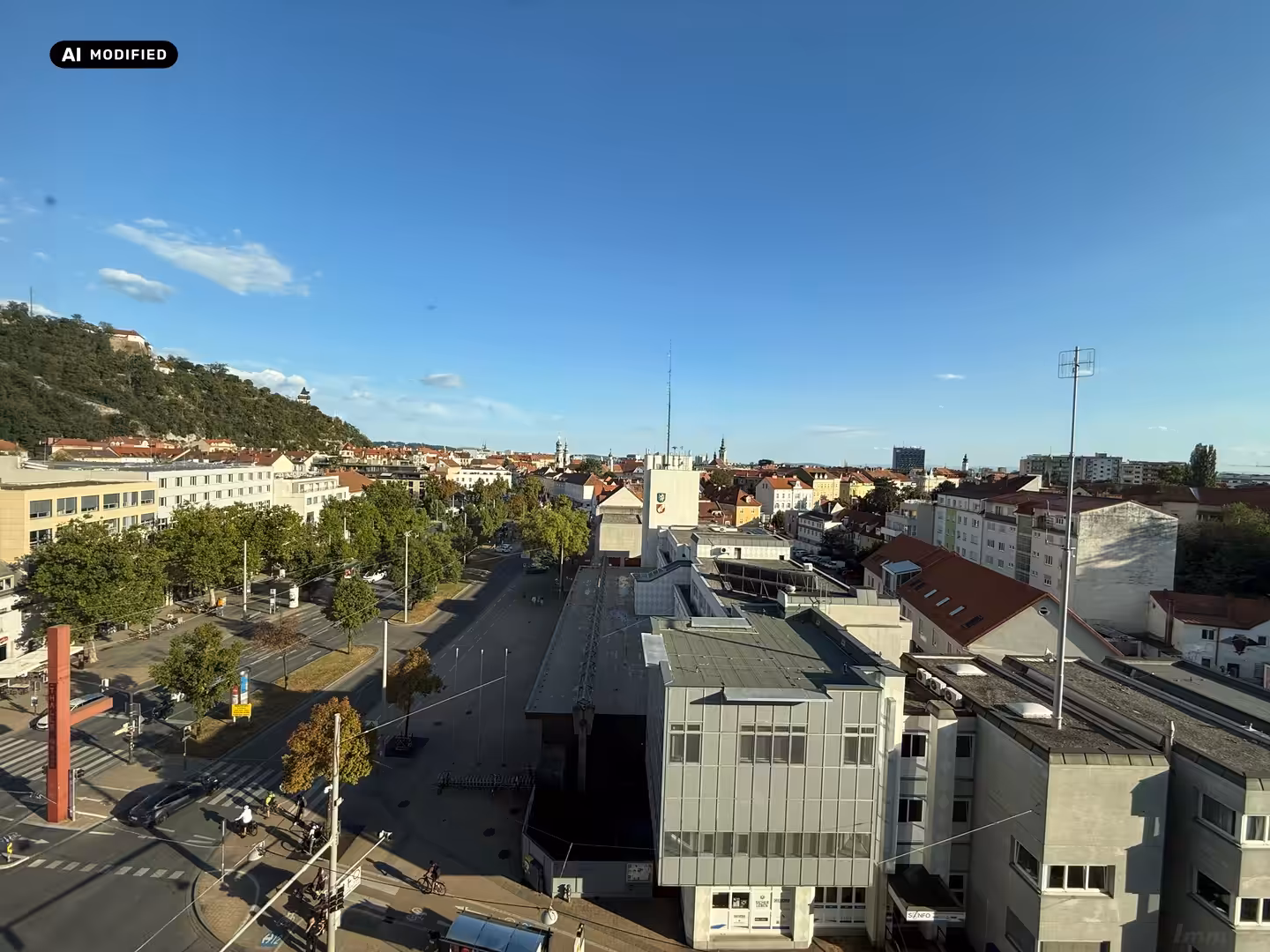 Aussicht Küche