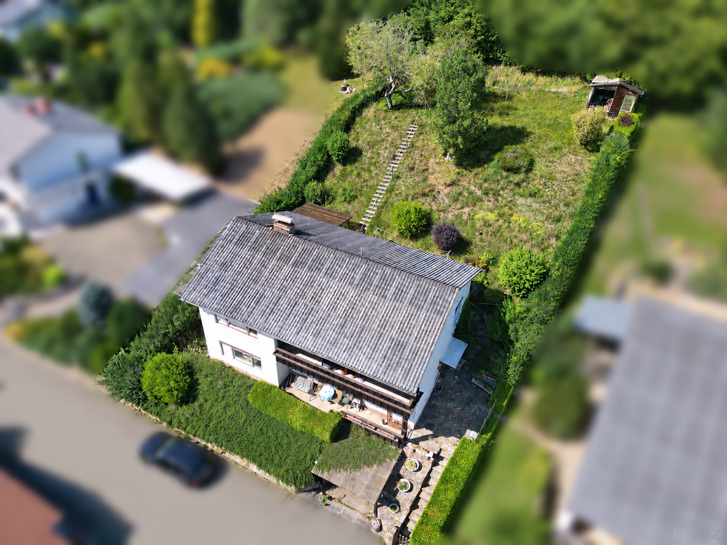 Grundstück Drohne