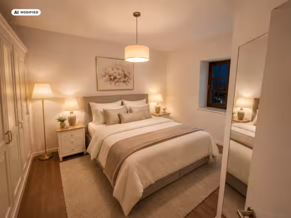 Schlafzimmer im DG