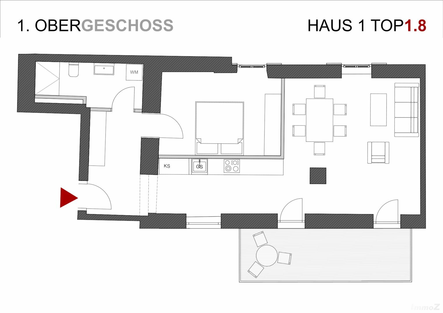 Grundriss 1.8