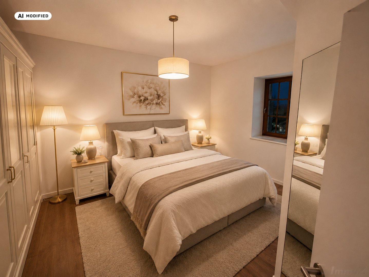 Schlafzimmer im DG