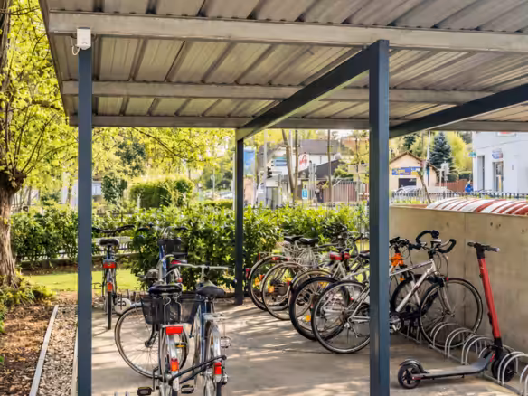 Fahrradabstellplatz