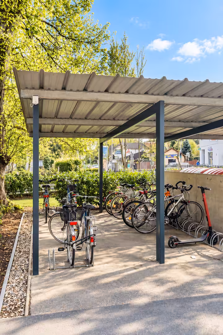 Fahrradabstellplatz