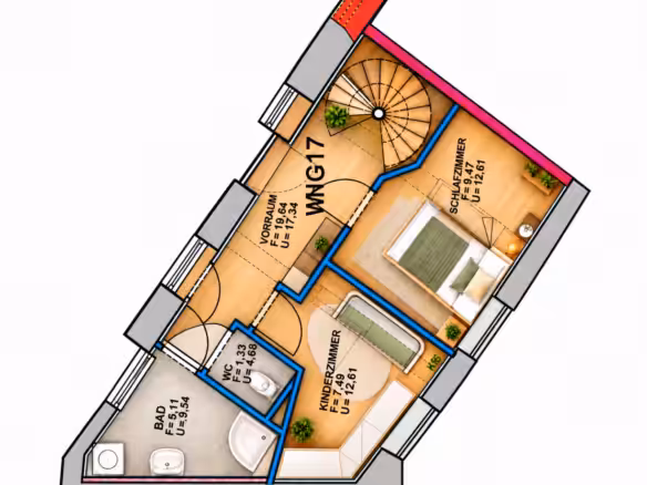 Plan-Farbe EG