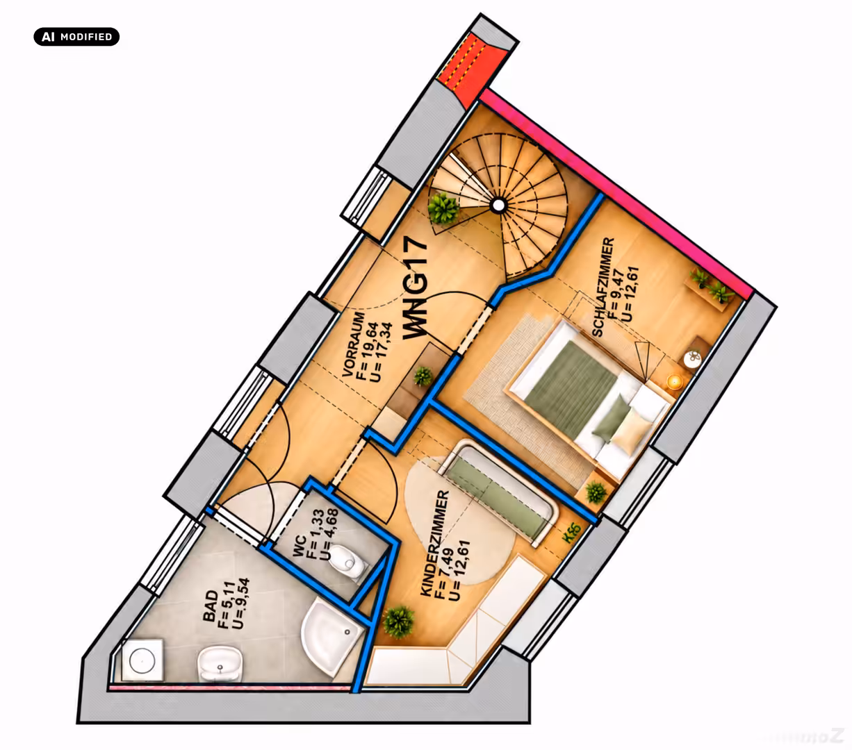 Plan-Farbe EG
